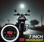 (HJG) Small R 7 inch Headlight (90 Watt)