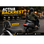 Honda Activa Backrest | Comfortable Pillion Back Support for Activa 6G, 5G & All Models