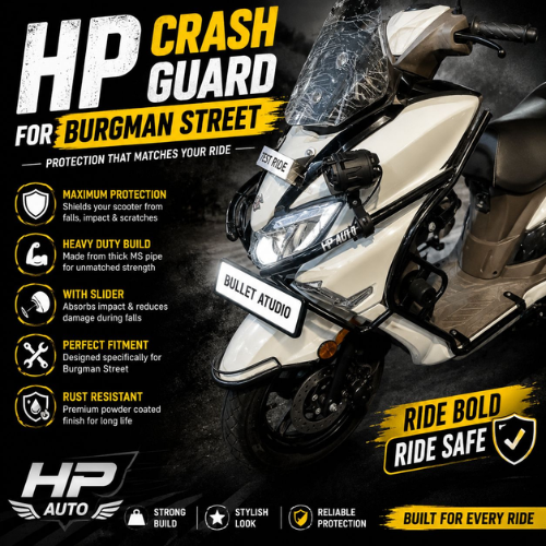 burgman street crash guard hp