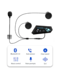 Black Hero B22 ABS Plastic Helmet Wireless Earphone,