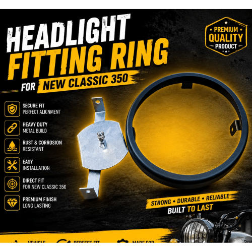 headlight fitting ring classic 350