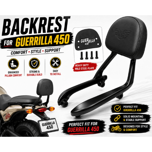 guerrilla 450 backrest cushion