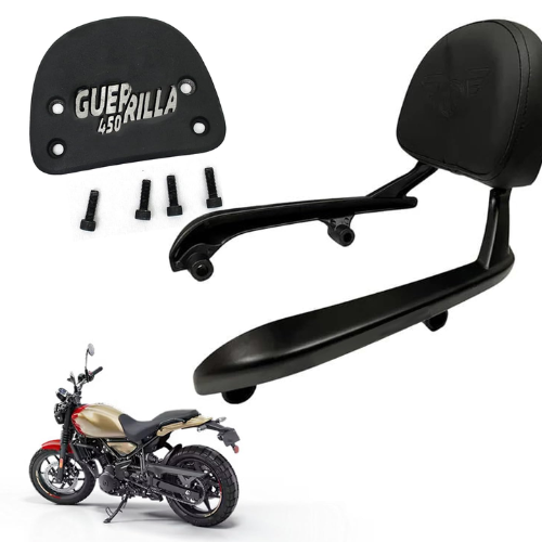Royal Enfield Guerilla 450 Backrest – Premium Pillion Cushion