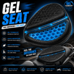 gel seat cushion motorcycle