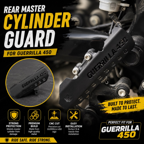 guerrilla 450 master cylinder guard