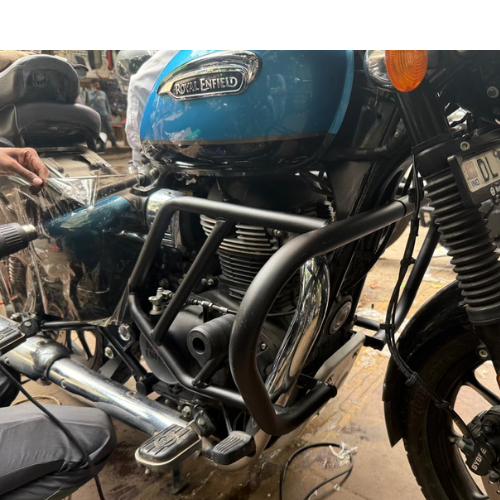 Meteor 350 Heavy Duty Crash Guard | Best Protection for Your Ride | Bullet Studio India 🇮🇳