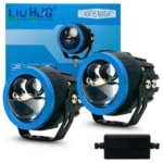 🔥 LIUHJG 60W Motorcycle & Car Auxiliary Fog Light – Ultra Bright LED Fog Lamp with High Throw Beam | Universal Fit | 2 Pack