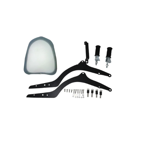 Jawa 42 Bobber / Perak Custom Pillion Back Seat Kit with Backrest + Top Rack Plate + Footrest | Touring Comfort Upgrade