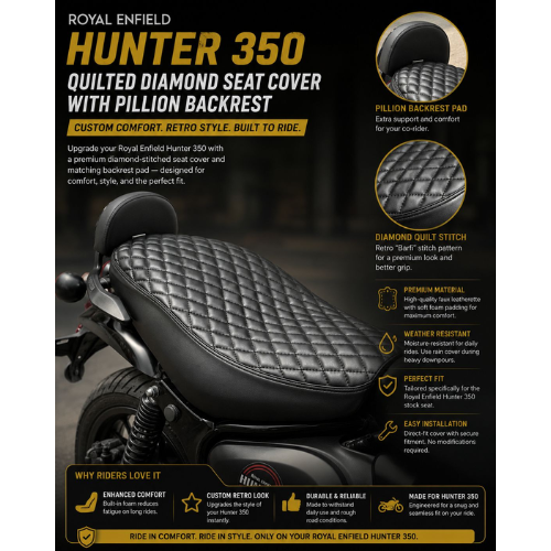 /hunter-350-diamond-seat-cover