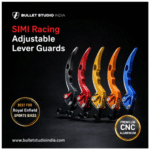 Key Features Premium CNC Aluminium Adjustable Lever Guard Design Sporty Racing Look Durable Anodized Finish Universal Fit for Sports Bikes Easy Installation
