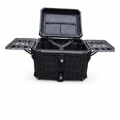 Moto Miles 45L aluminium top box for motorcycle touring luggage