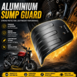 Royal Enfield Hunter 350 aluminium sump guard for lightweight engine protection