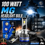 100w mg led headlight bulb motorcycle super bright white light