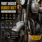 royal enfield fork gaiter rubber front suspension cover