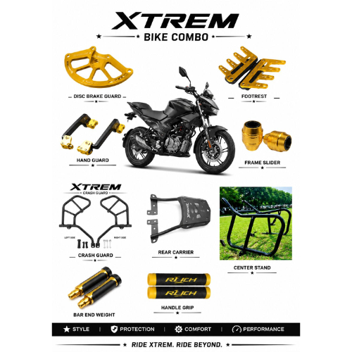 xtreme bike combo accessories