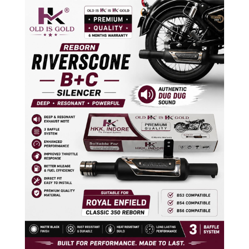 reborn reverse cone bc silencer black