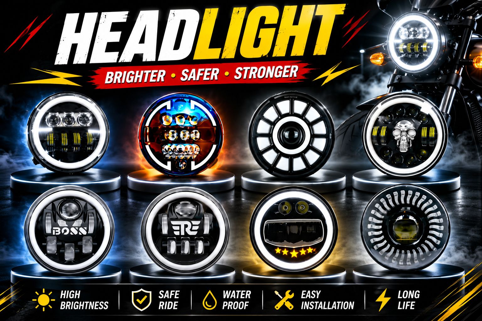 7 Inch Headlight