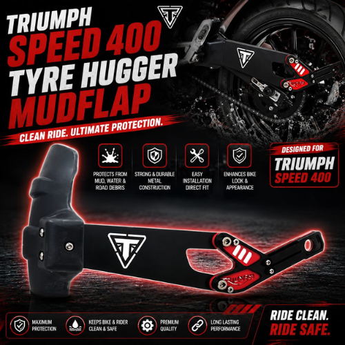 triumph speed 400 tyre hugger