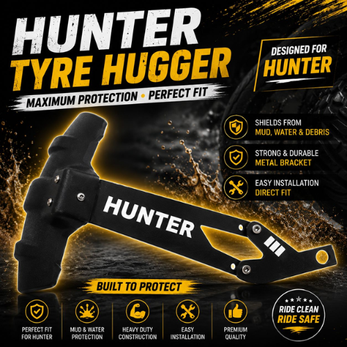 hunter 350 tyre hugger rear mudguard