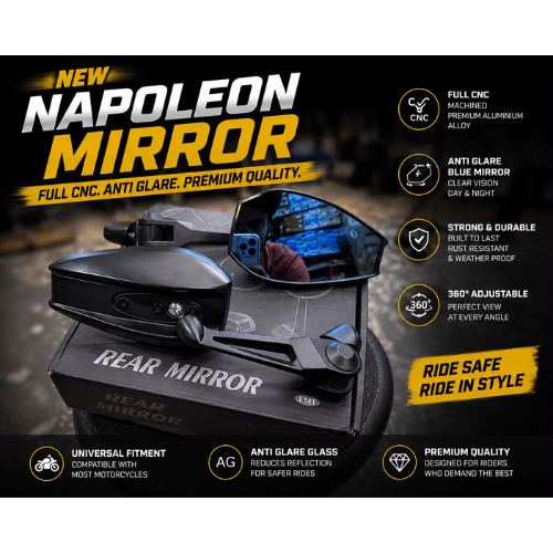 napoleon mirror cnc aluminium