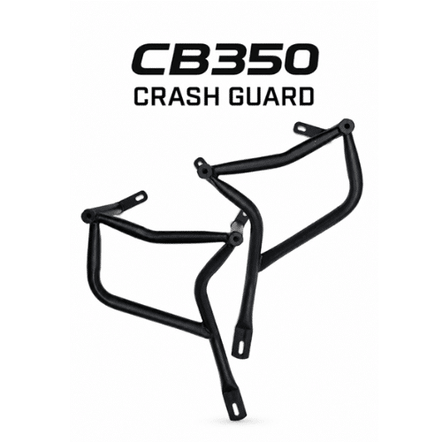 cb350 crash guard india, honda cb350 engine guard, bike crash guard heavy duty, motorcycle leg guard cb350, cb350 accessories crash guard