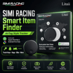 SIMI Racing Smart Item Finder Bluetooth tracker for bike keys bags with Apple Find My and Android Find Hub