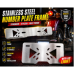 304-stainless-steel-number-plate-frame-bike-led